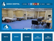 Tablet Screenshot of gannahospital.com